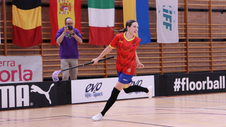 Concentración de la Selección Española Absoluta Femenina de Floorball